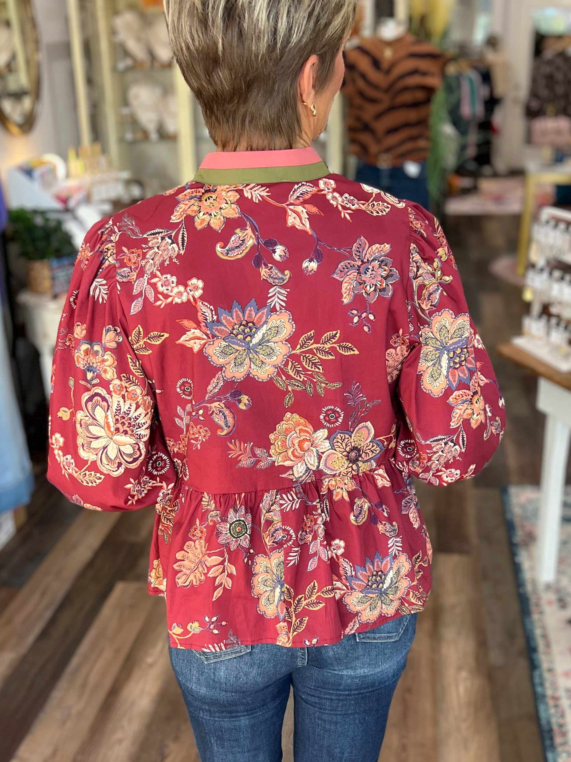 The Autumn Garden Blouse