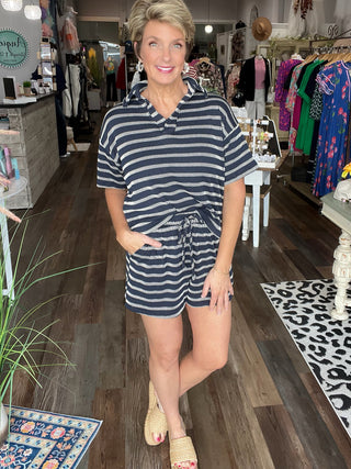 Happy Days Ahead High Waisted Shorts (Matching Top Available)