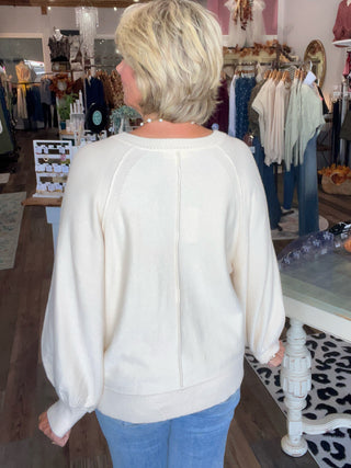 Buttoned Up & Cozy Top