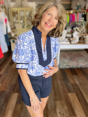 New Take Pullover Puff Sleeve Blouse