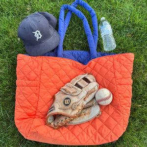 Large Reversible Nylon Tote
