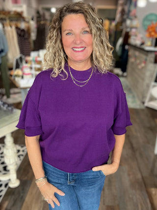 Relaxed Crew-Neck Sweater