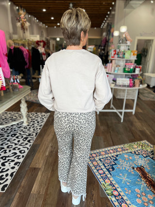 Urban Non-Distressed Cheetah Jeans