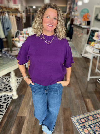 Relaxed Crew-Neck Sweater