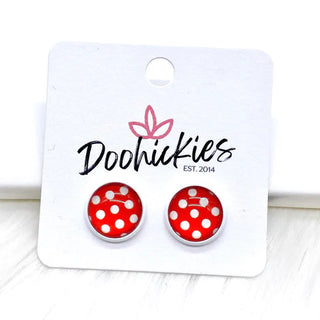 Dot to Dot 12mm Stud Earrings