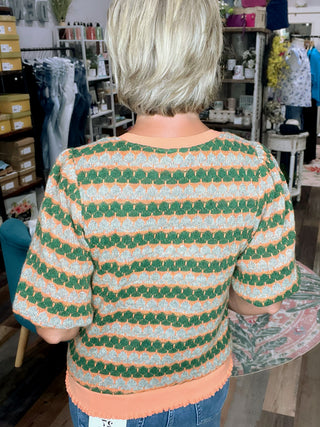 Citrus Grove Sweater Top