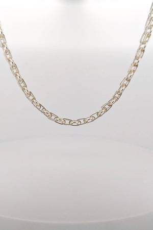 Madison Necklace in Matte Silver or Gold