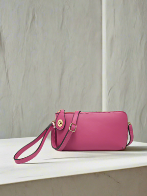 Kendall Twist Lock Crossbody/Wristlet
