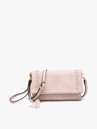 Isadora Whipstitch Crossbody w/ Tassel Zip