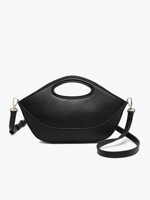 Laurel Top Handle Satchel/Clutch w/ Zip Closure