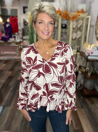 The Magnolia Muse Top