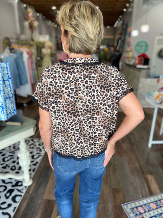 Wild at Heart Leopard Top