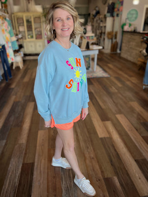 Graphic Sweatshirts Sun Shine Pullover