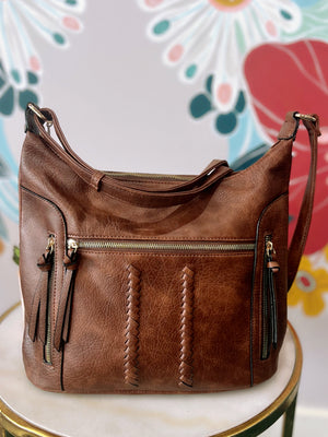 Olga Multi Pocket Crobo Bag/crossbody and hobo bag