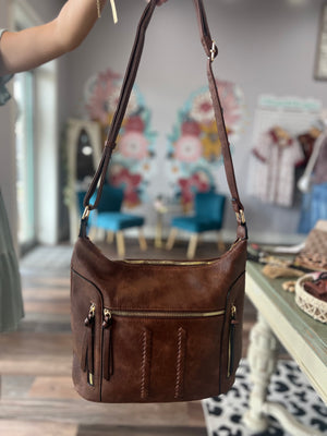 Olga Multi Pocket Crobo Bag/crossbody and hobo bag
