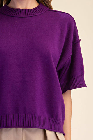 Relaxed Crew-Neck Sweater