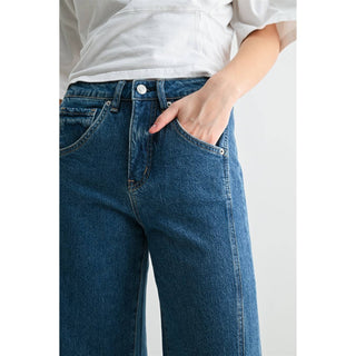Blueridge Side Panel Wide Leg Jeans