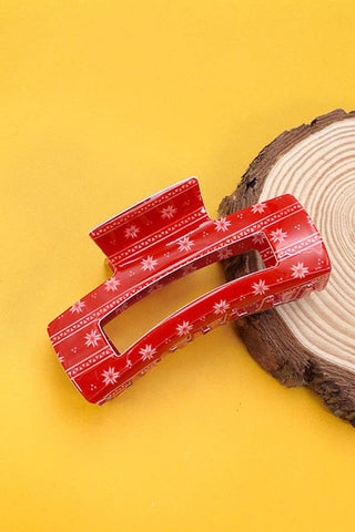 Holiday Hair Claw Clips