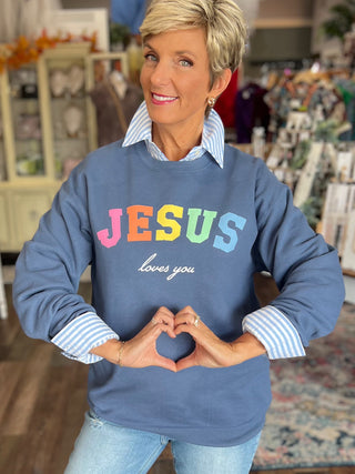 Jesus Loves You Sweatshirt