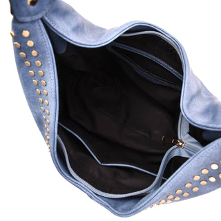 Eliza Denim Washed Hobo