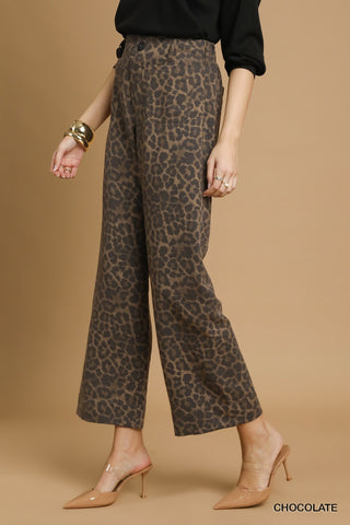Wildly Put Together Wide-Leg Pants — Chocolate