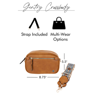 Gentry Boho Western Crossbody Shoulder Purse Bag