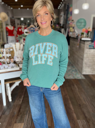 River Life Mineral Washed Sweatshirt