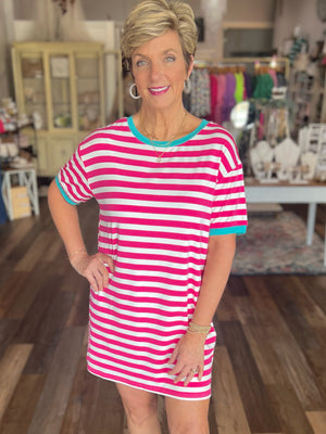 Living in Stripes Dress
