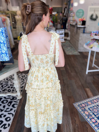 Southern Charm Floral Midi