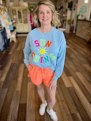 Graphic Sweatshirts Sun Shine Pullover