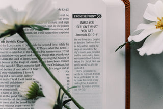 The Holy Bible: Simplified King James Version (with gold floral detail on cover)