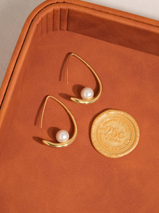 Tallis 18K Gold Classic Pearl Drop Earring