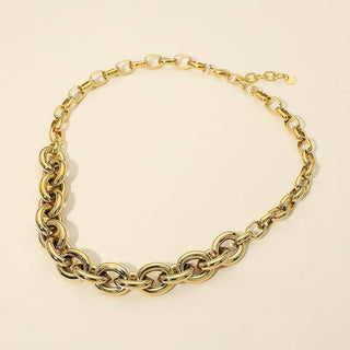 Stainless Steel Chunky Chain Necklace