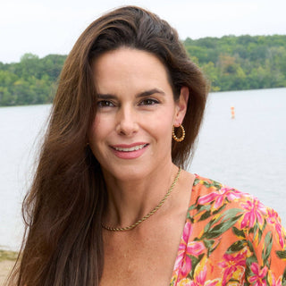 Bubble Hoops - Narelle Waterproof Hoops in 18K Gold + Steel