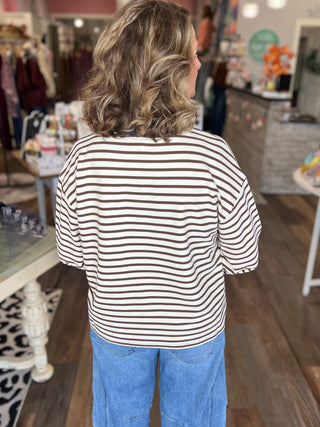 The Off Duty Stripe Top