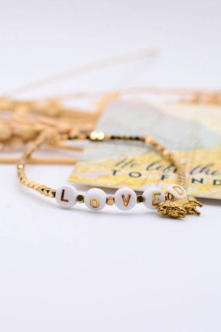 LOVED Scripture Christian Bracelet – He Left the 99