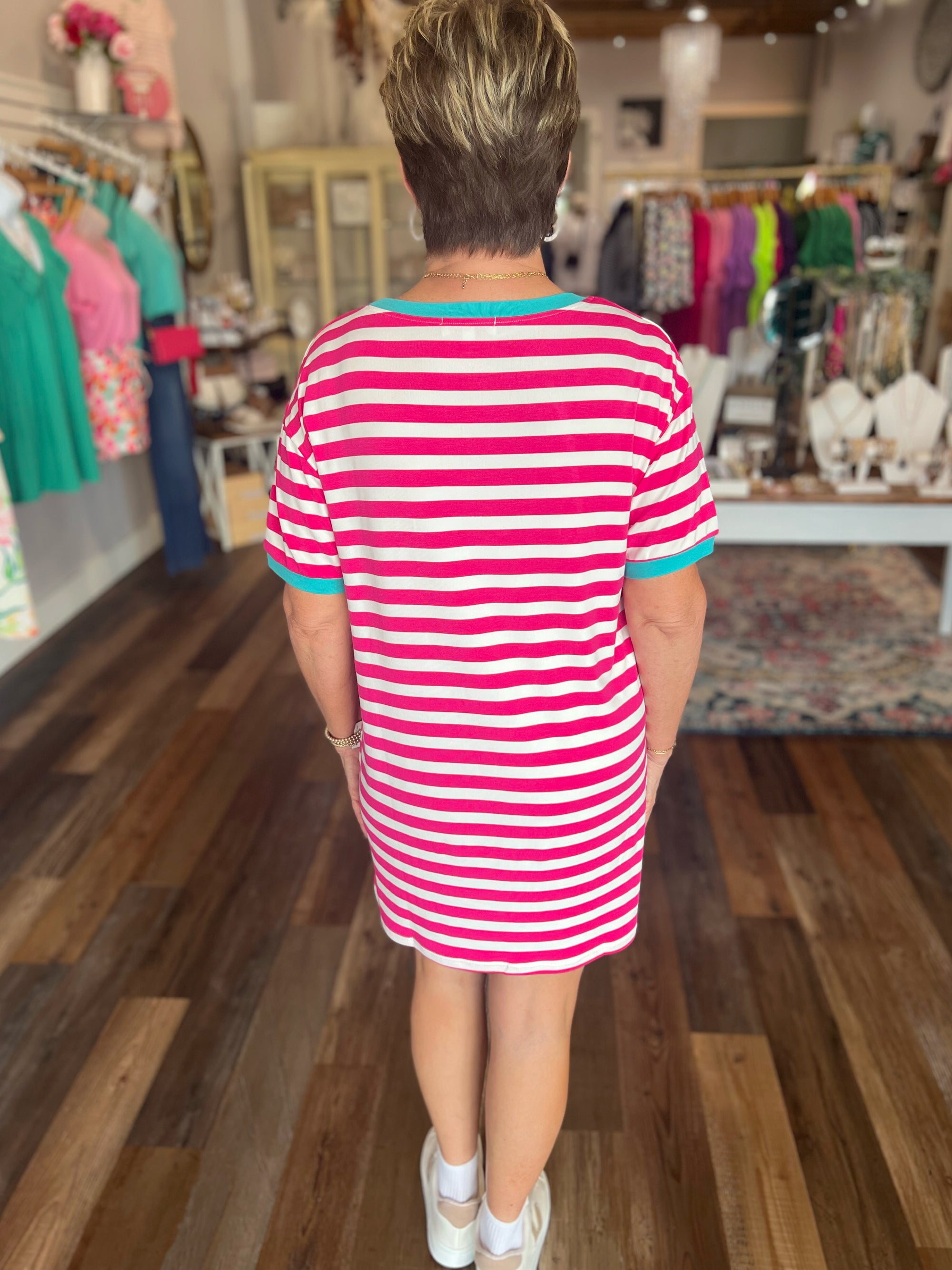 Living in Stripes Dress