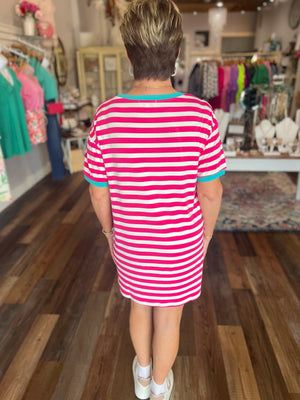 Living in Stripes Dress