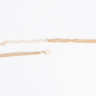 Neve Cable Chain Beaded "Y" Necklace