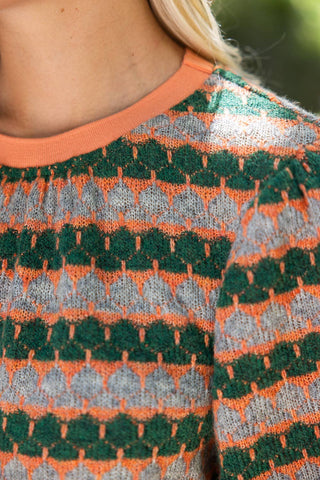 Citrus Grove Sweater Top
