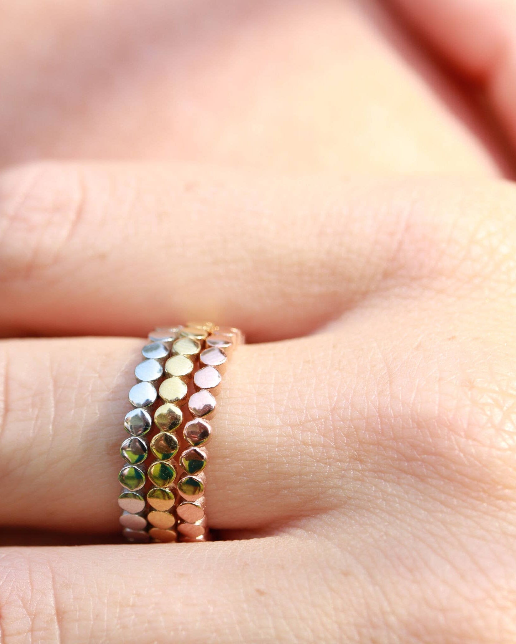 Flat Circle Stacking Ring