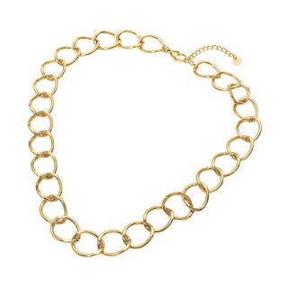 Chunk Link Chain Necklace - Stainless Steel