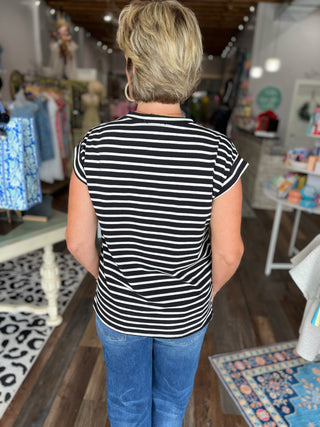 Weekend Stripe Top