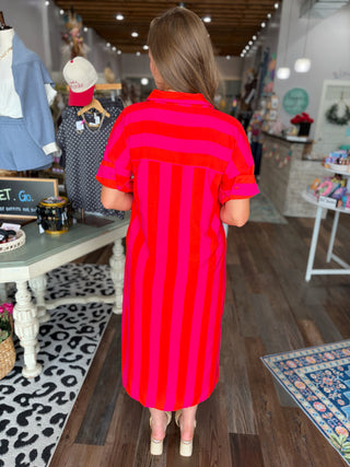 Sunset Stroll Midi Dress
