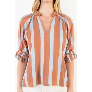 THML Blue Ridge Stripe Blouse