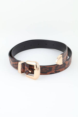 Two Buckle Three Pieces Belt