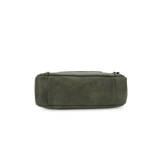Clara Women Multi Pocket Slouchy Crossbody Bag