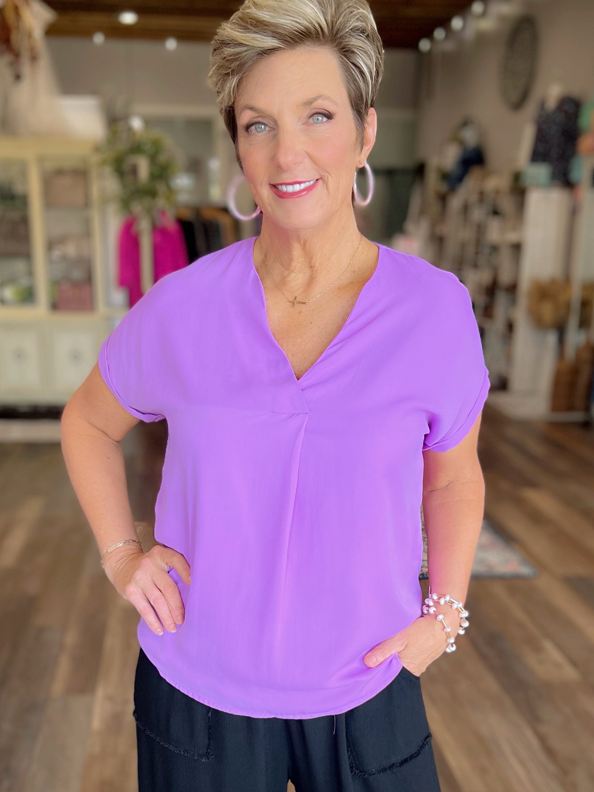 The Well Dressed Woven Blouse