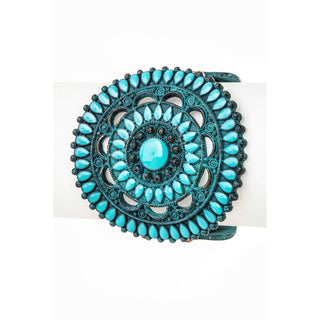 Stone Embossed Stretch Bracelet