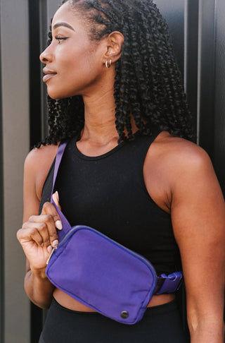Madison Crossbody Satchel Belt Bag Fanny Pack
